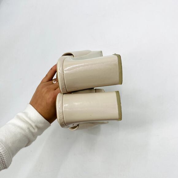 Jeffrey Campbell Patent Leather Block Heels - Picture 5 of 6